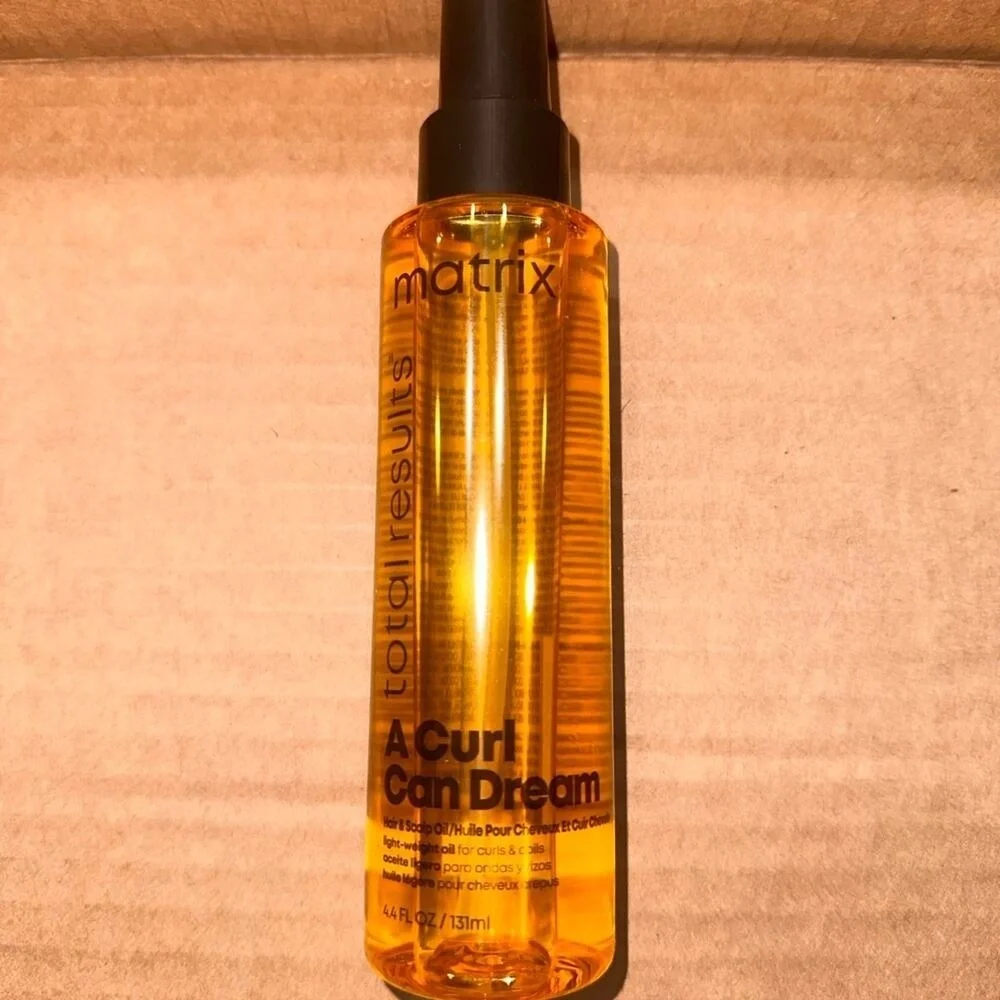 Matrix Total Results A Curl Can Dream Hair Scalp‎ Oil hair care curls curly